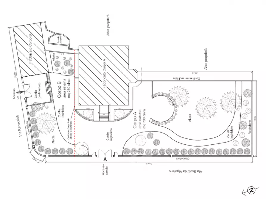 Immagine 21 di Casa bifamiliare in vendita  in Via Scotti da Vigoleno, 3 a Carpaneto Piacentino