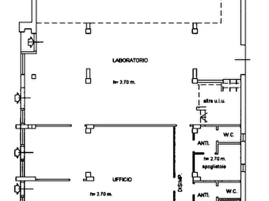 Immagine 25 di Ufficio in vendita  in Largo Pascoli, 24 a Montelabbate
