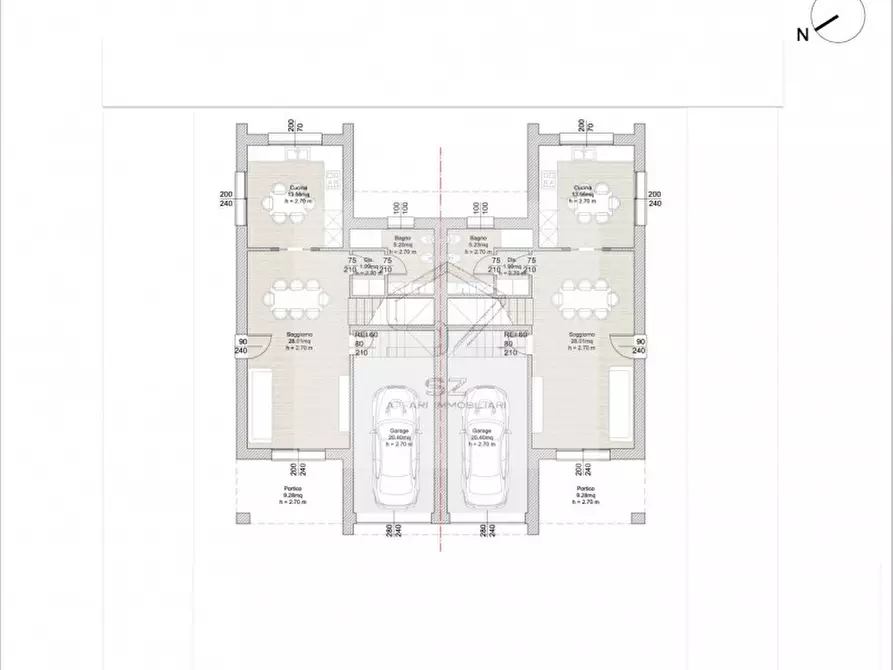 Immagine 4 di Casa bifamiliare in vendita  in VIA San Tommaso a Albignasego