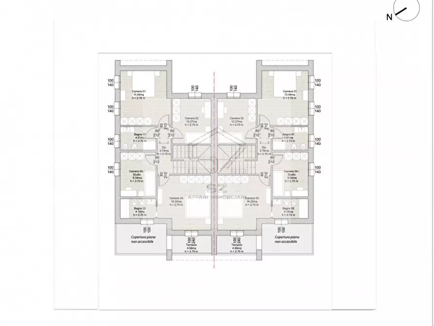 Immagine 5 di Casa bifamiliare in vendita  in VIA San Tommaso a Albignasego