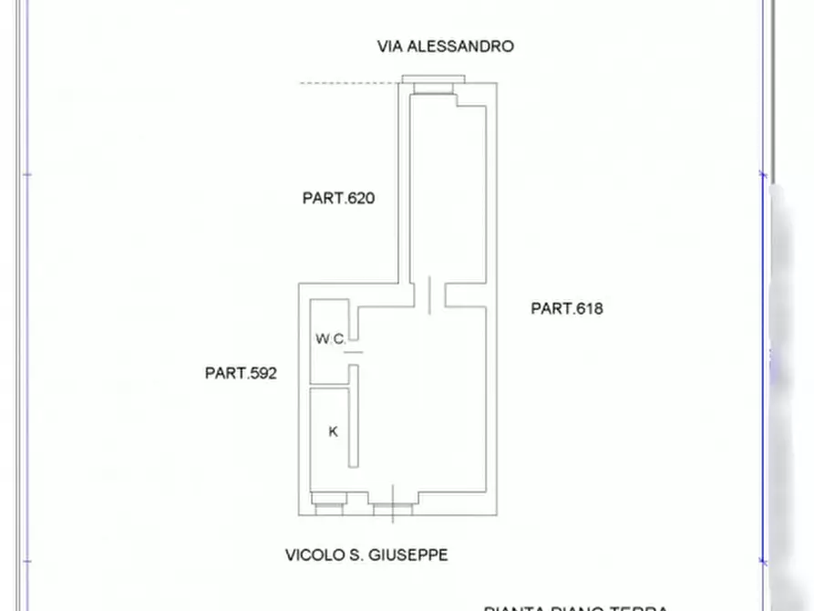 Immagine 10 di Casa indipendente in vendita  in vicolo San Giuseppe n.13 a Palagonia