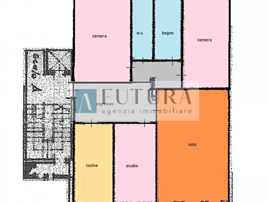 Immagine 12 di Appartamento in vendita  in viale mazzini, 11 a Vicenza