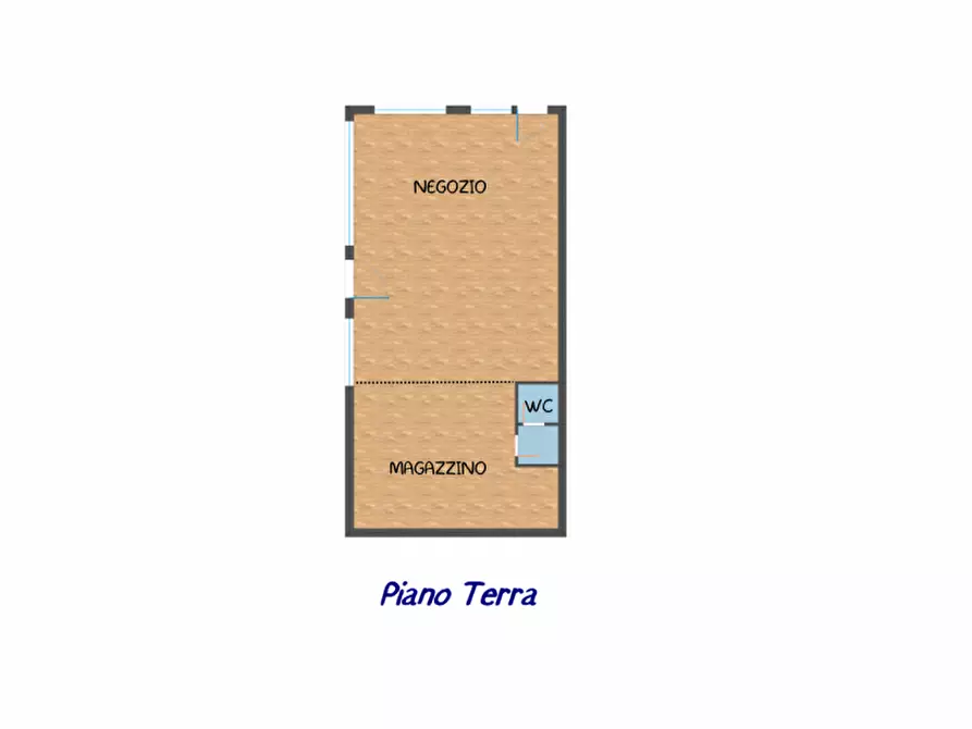 Immagine 1 di Negozio in vendita  in Via Nievo a Montegrotto Terme