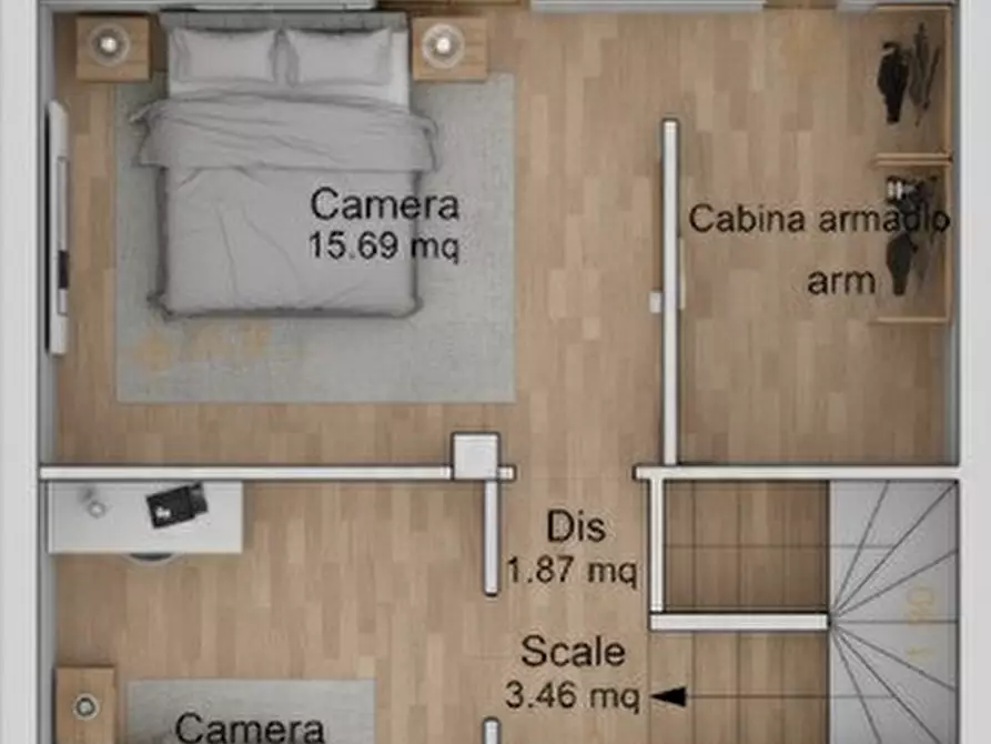 Immagine 8 di Villetta a schiera in vendita  in Via Meucci, Usini a Usini