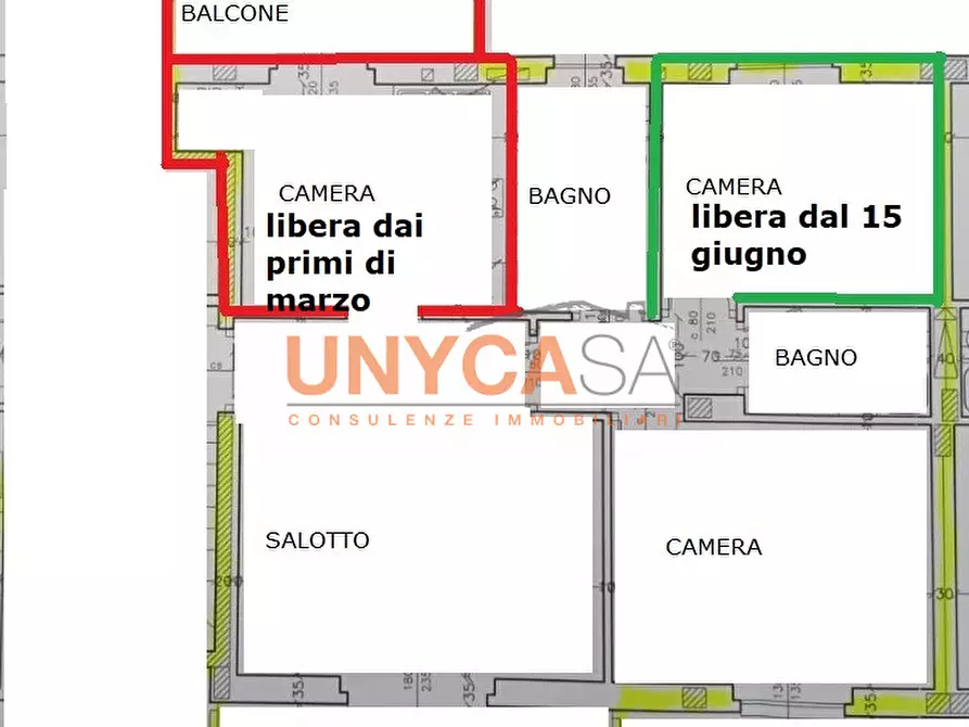 Immagine 12 di Appartamento in affitto  a Verona