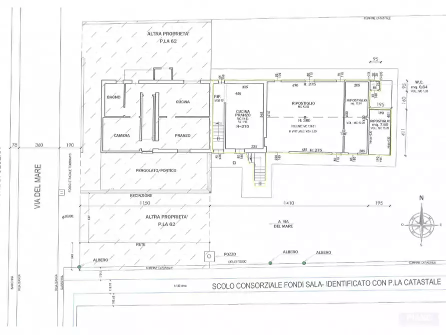 Immagine 10 di Casa bifamiliare in vendita  a Cesenatico