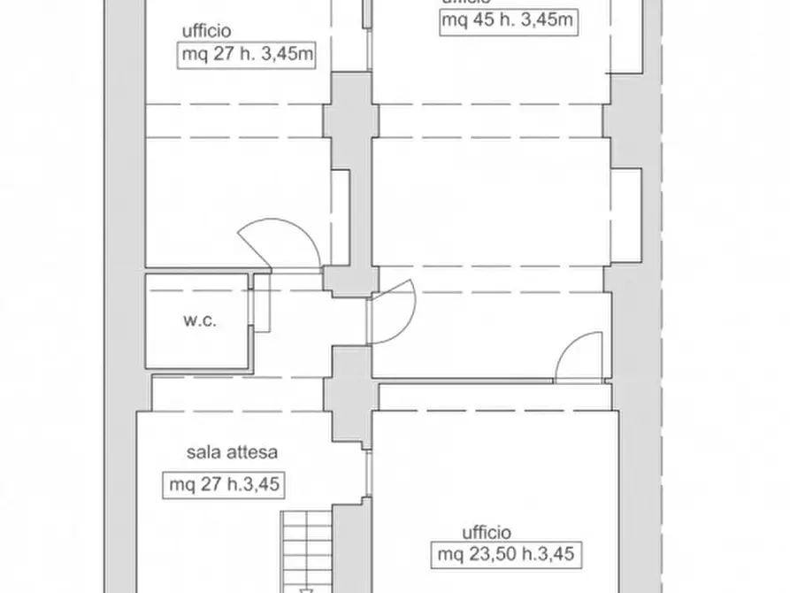 Immagine 6 di Ufficio in affitto  in PIAZZA VITTORIO VENETO a Firenze