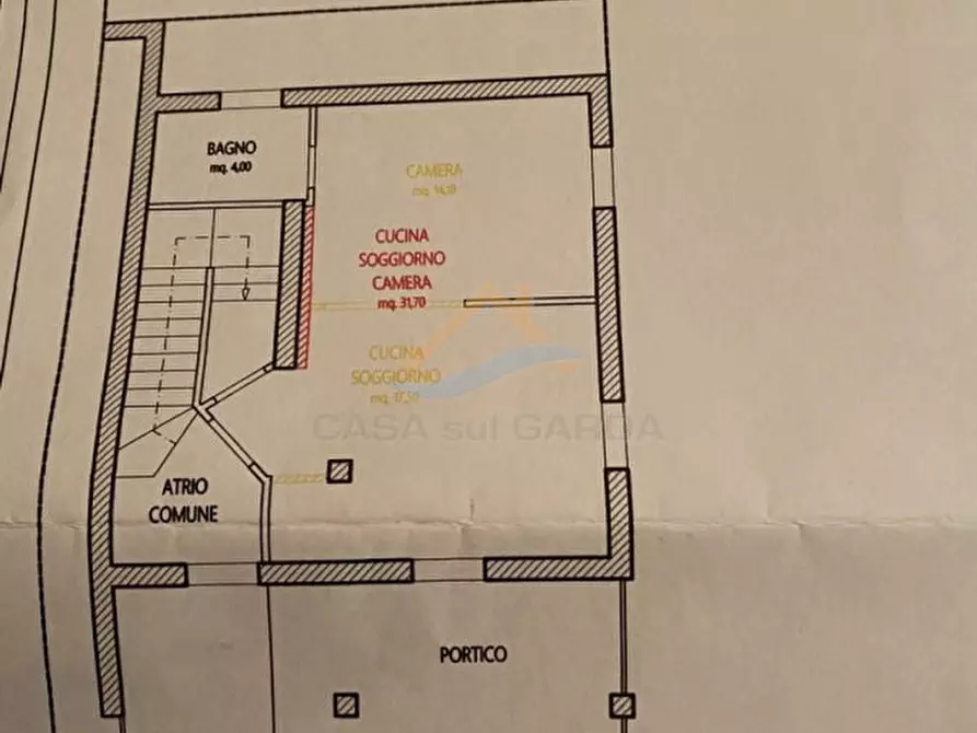 Immagine 26 di Villetta a schiera in vendita  in Via Grezze a Desenzano Del Garda