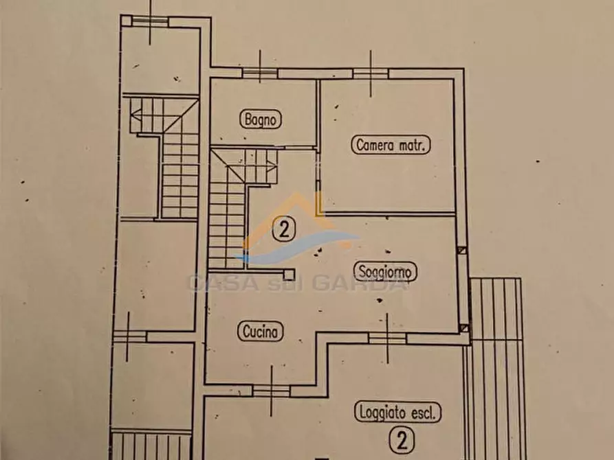 Immagine 27 di Villetta a schiera in vendita  in Via Grezze a Desenzano Del Garda