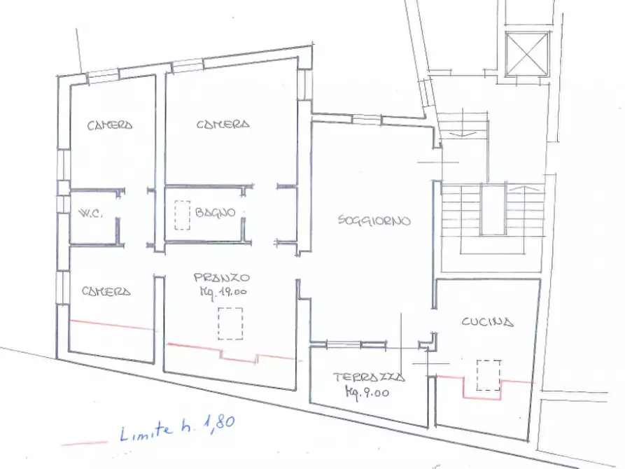 Immagine 19 di Appartamento in vendita  in contrà Zanella a Vicenza