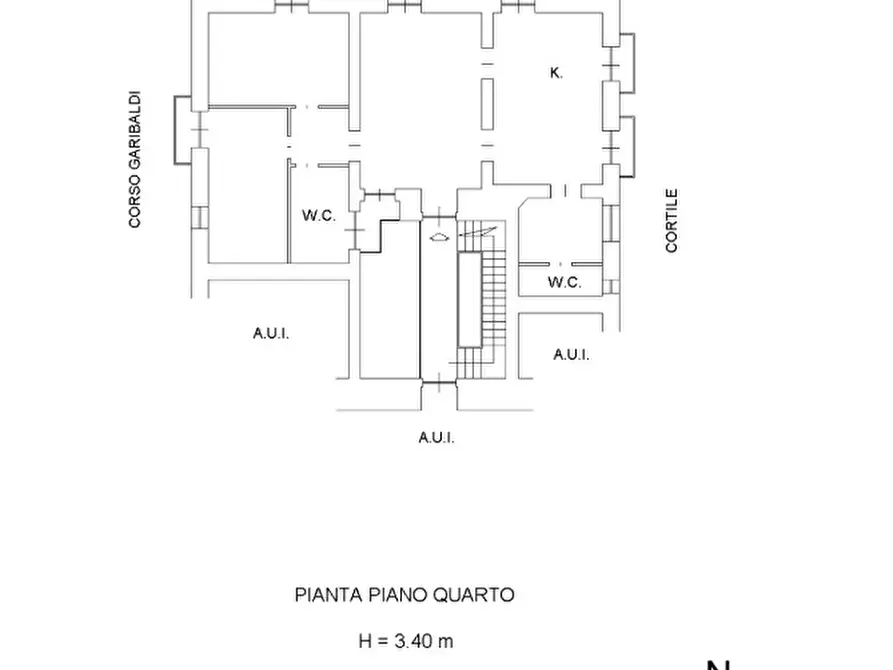 Immagine 21 di Appartamento in vendita  in Corso Giuseppe Garibaldi 373 a Napoli