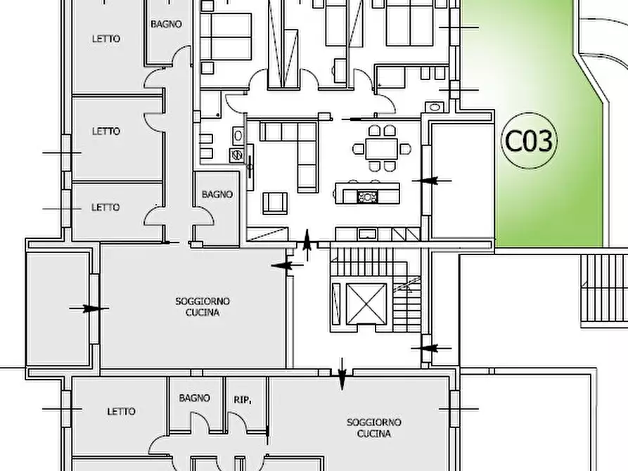 Immagine 13 di Appartamento in vendita  in Via Gaidon 65 a Cassola