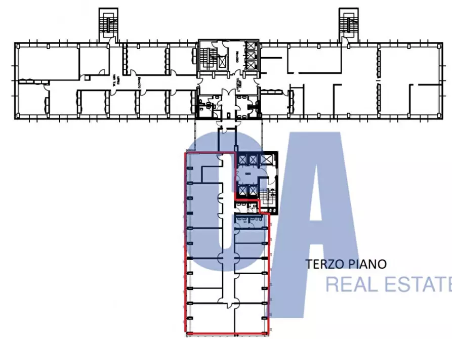 Immagine 15 di Ufficio in affitto  in VIA GIOVANNI GENTILE a Milano