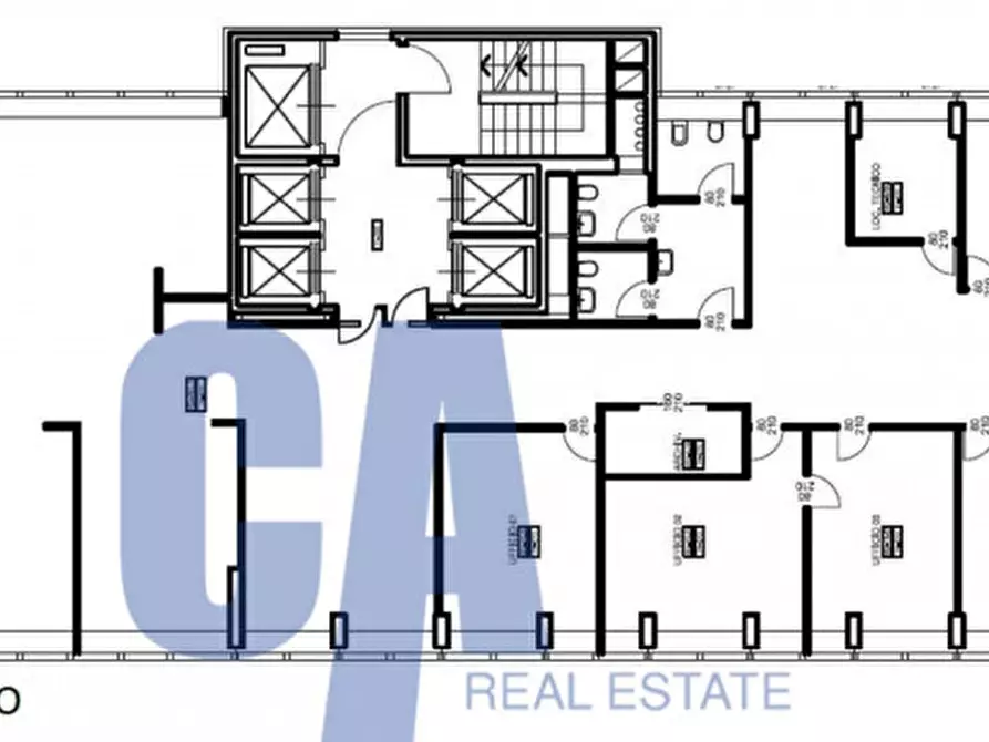 Immagine 15 di Ufficio in affitto  in VIA GIOVANNI GENTILE a Milano