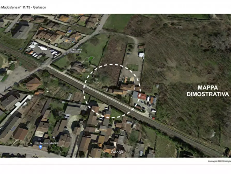 Immagine 32 di Casa indipendente in vendita  in strada della Maddalena n° 11 a Garlasco