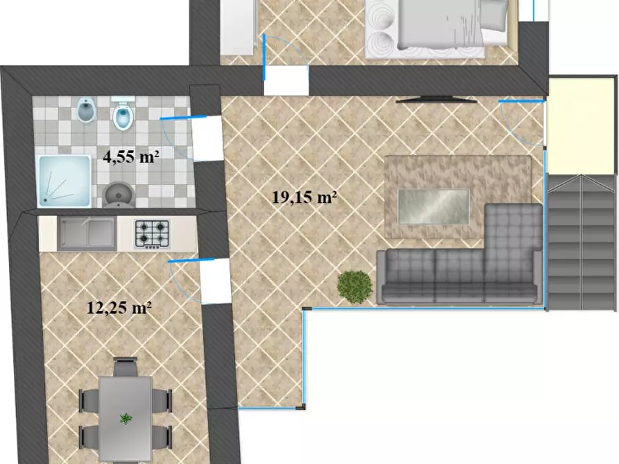 Immagine 18 di Appartamento in vendita  in Grumes viale del molino a Altavalle