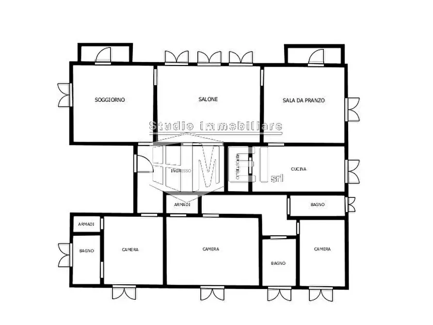 Immagine 21 di Appartamento in vendita  in via Pacinotti a Livorno