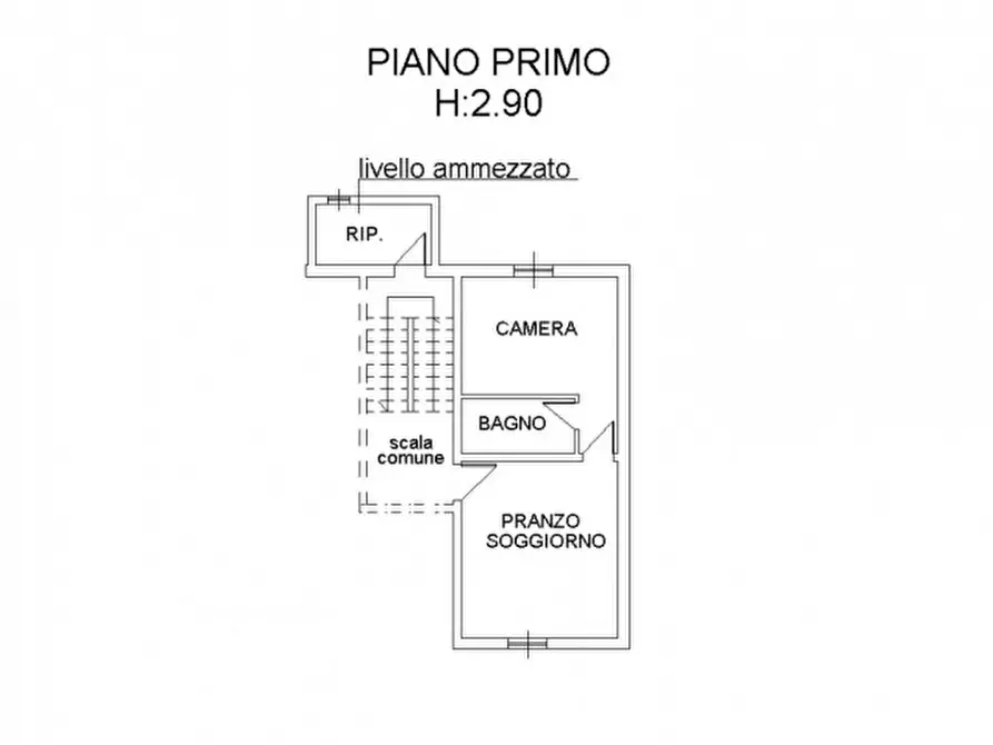 Immagine 11 di Appartamento in vendita  in Via Roma a Castiglione Del Lago