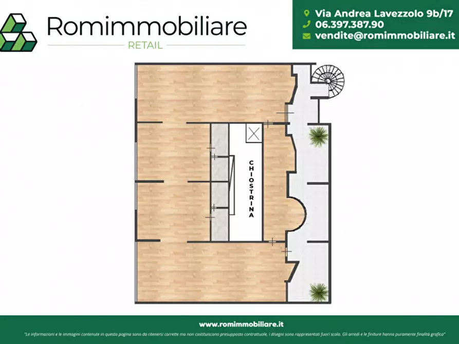 Immagine 9 di Ufficio in vendita  in Via Dei Cochi a Roma