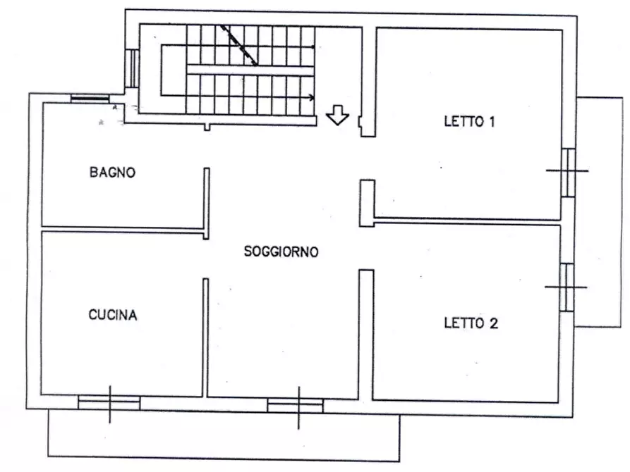 Immagine 8 di Appartamento in vendita  in Via Enrico Medi 49 a Canicattì