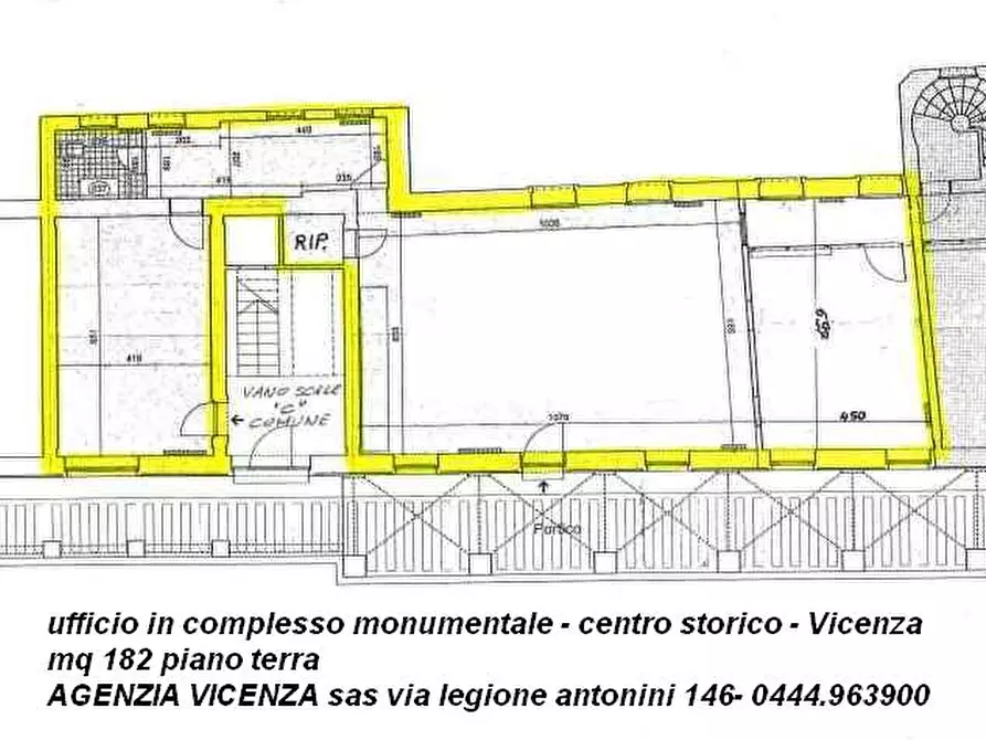 Immagine 19 di Ufficio in vendita  in contrà san marco a Vicenza