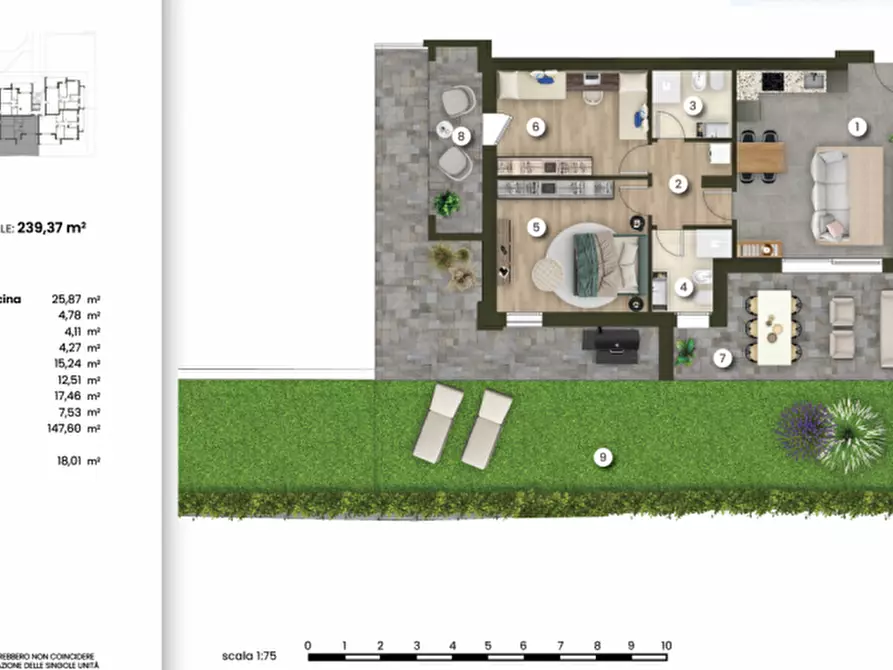 Immagine 10 di Appartamento in vendita  in Professor di Bella a Montegrotto Terme