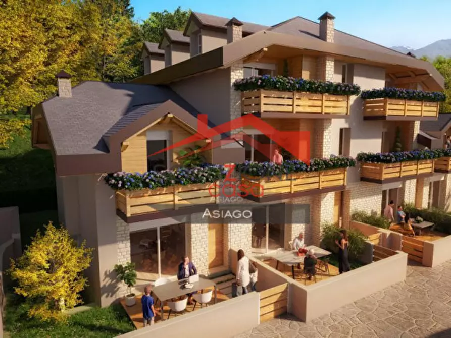 Immagine 7 di Villetta a schiera in vendita  in via camona 16 a Gallio