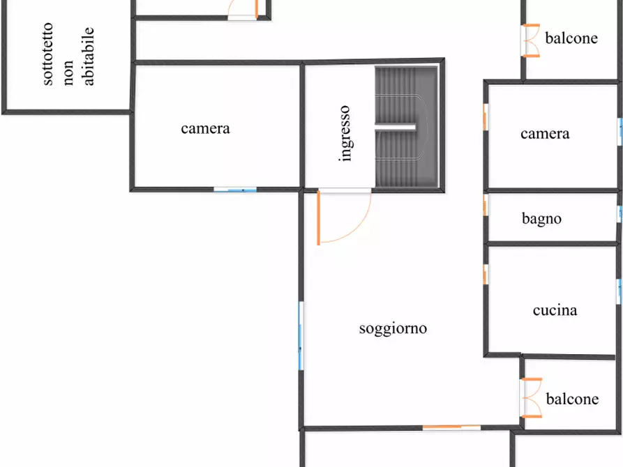 Immagine 37 di Attico in vendita  in VIA PORRETTANA a Sasso Marconi