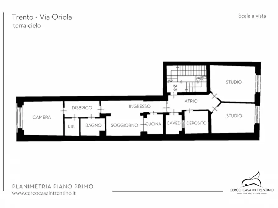 Immagine 46 di Palazzo in vendita  in Via Oriola a Trento