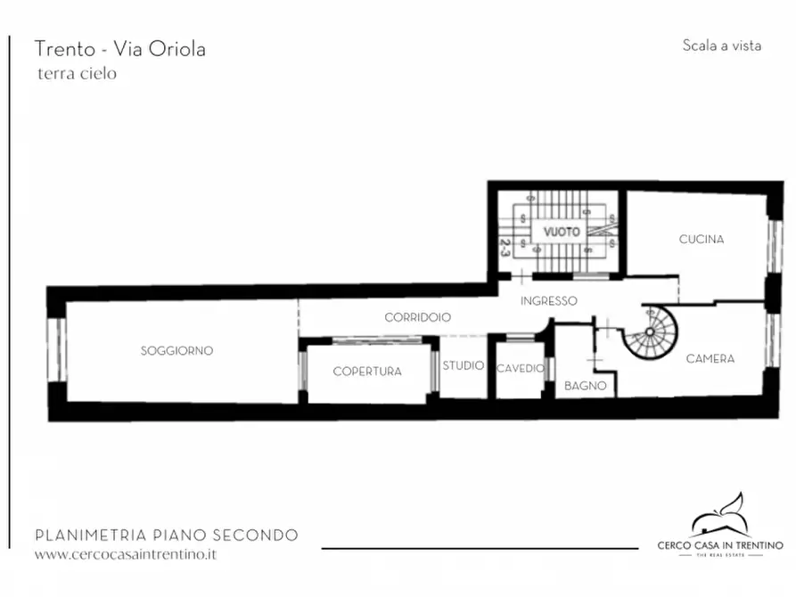 Immagine 47 di Palazzo in vendita  in Via Oriola a Trento