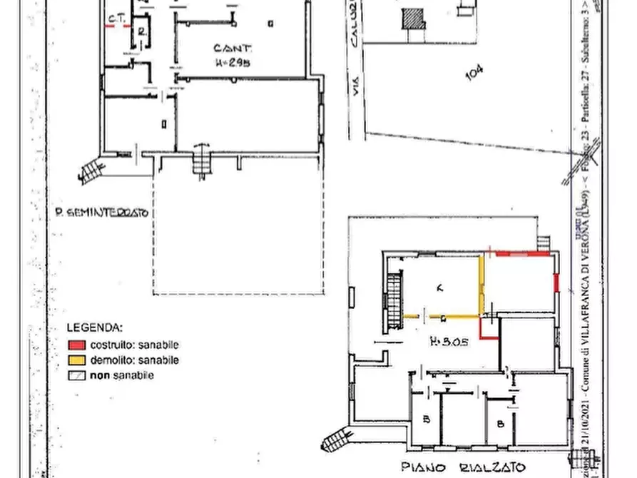 Immagine 3 di Casa indipendente in vendita  in VIA CALURI 89 a Villafranca Di Verona