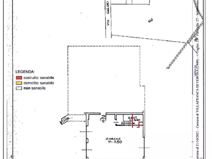 Immagine 5 di Casa indipendente in vendita  in VIA CALURI 89 a Villafranca Di Verona