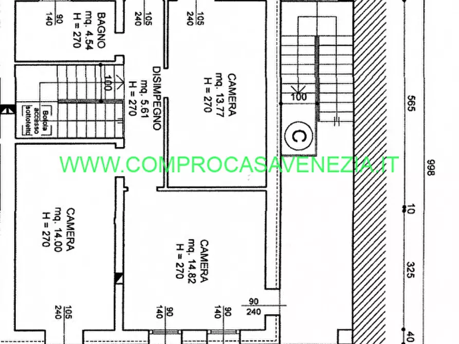 Immagine 5 di Casa bifamiliare in vendita  in VIA VILLABONA a Venezia