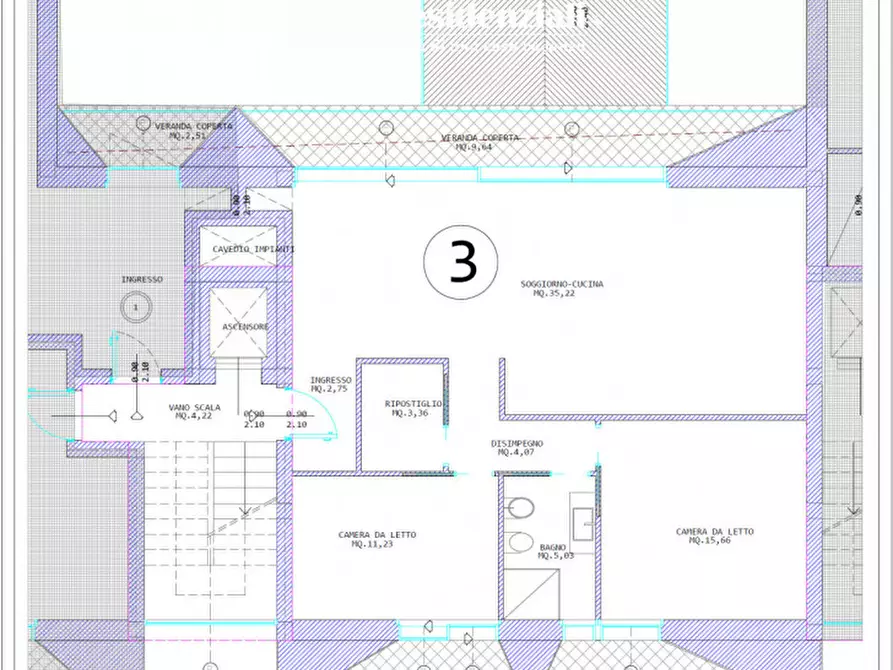 Immagine 14 di Appartamento in vendita  a Golfo Aranci