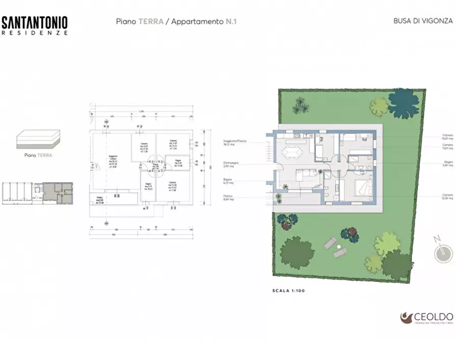 Immagine 22 di Appartamento in vendita  in via sant'antonio a Vigonza