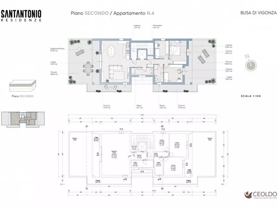 Immagine 28 di Attico in vendita  in via sant'antonio a Vigonza