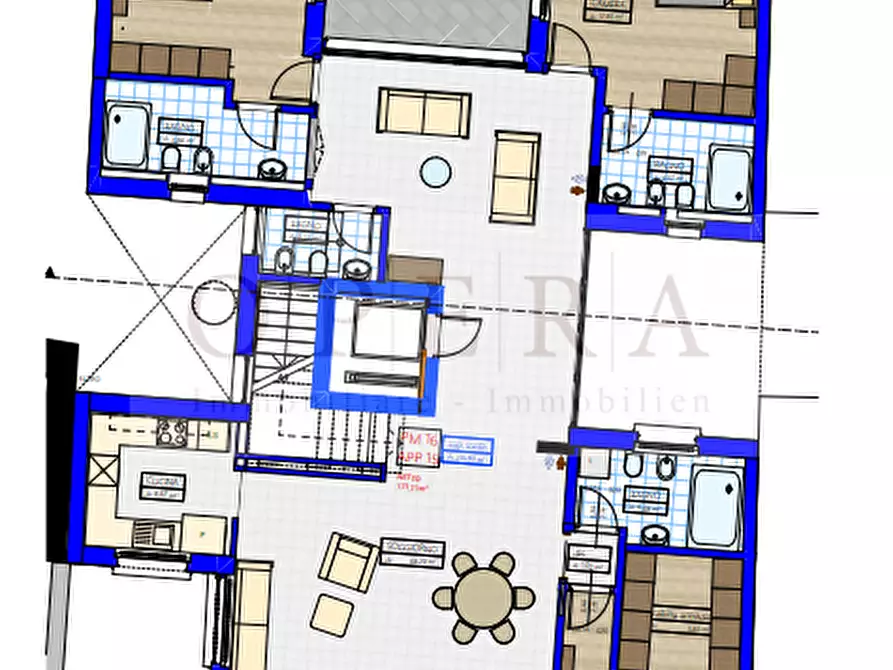 Immagine 2 di Attico in vendita  in Via Vintler a Bolzano