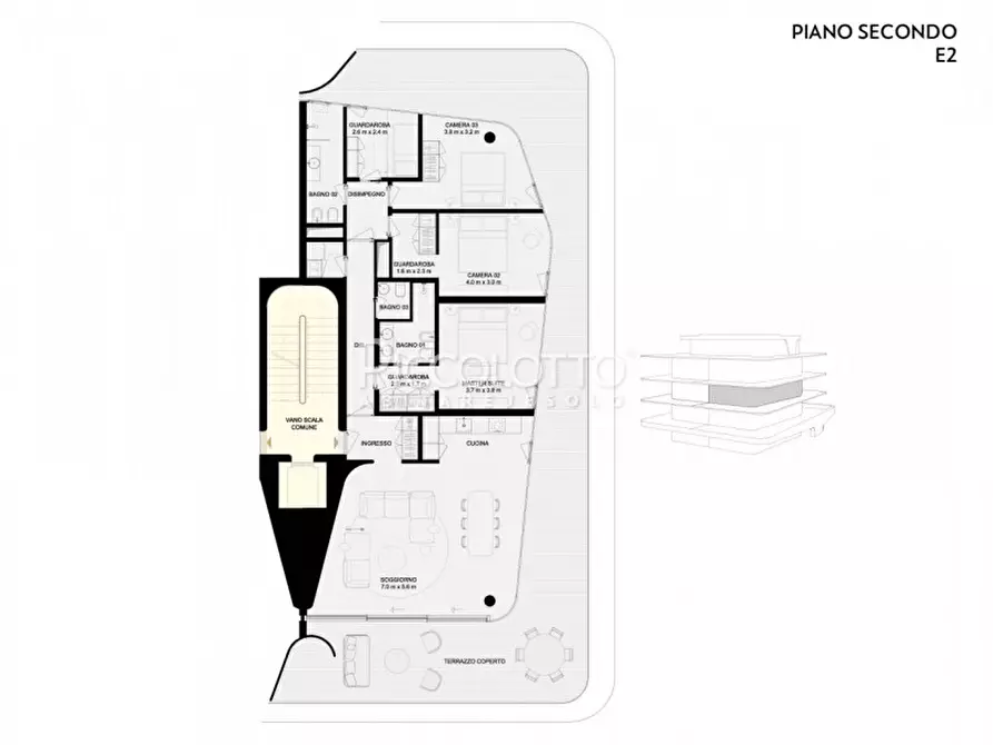 Immagine 17 di Appartamento in vendita  in Piazzetta Casa Bianca a Jesolo