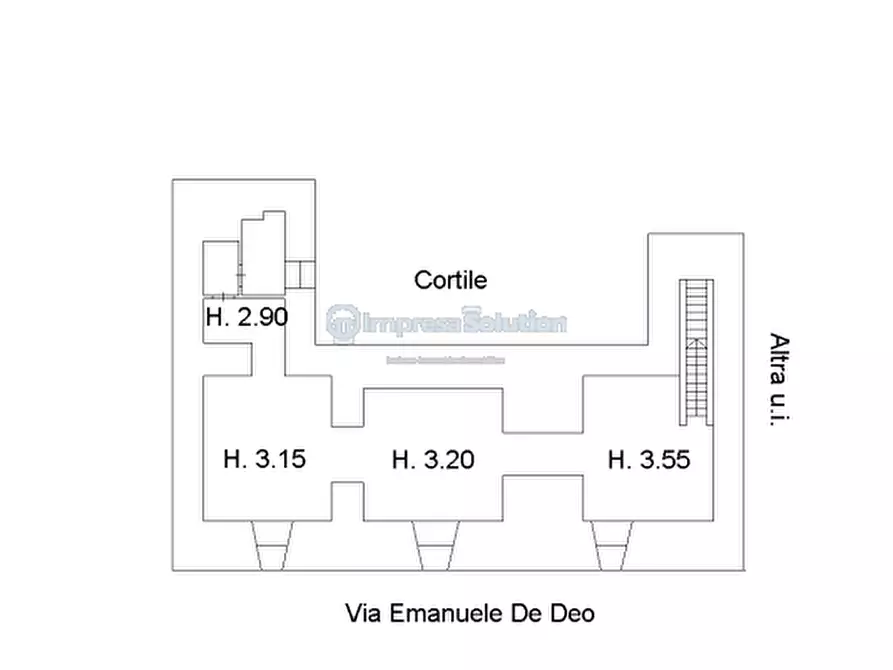 Immagine 16 di Magazzino in vendita  in Via Emanuele De Deo a Napoli