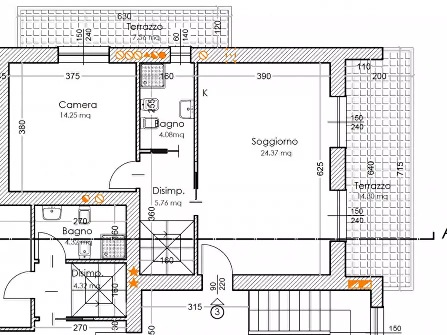 Immagine 26 di Appartamento in vendita  in Via Principale a Correzzana