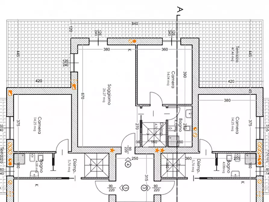 Immagine 26 di Appartamento in vendita  in Via Principale a Correzzana