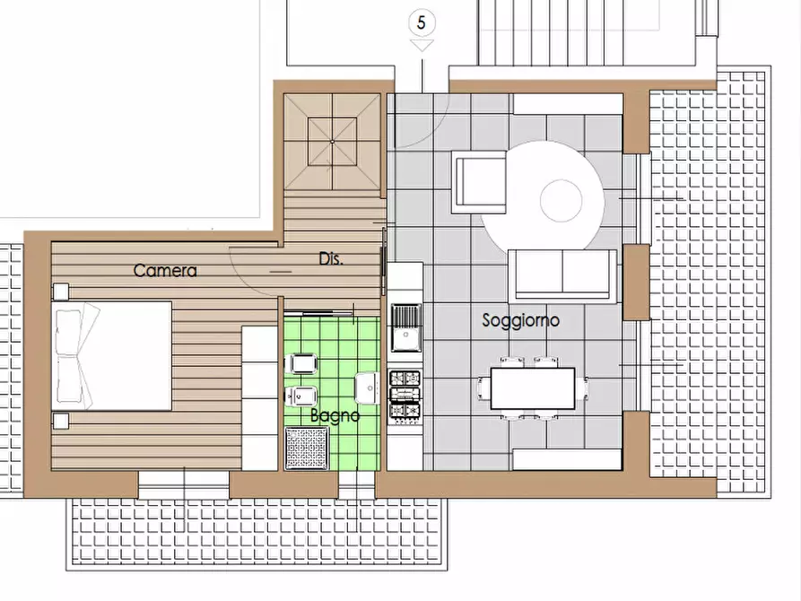 Immagine 30 di Appartamento in vendita  in Via Principale a Correzzana