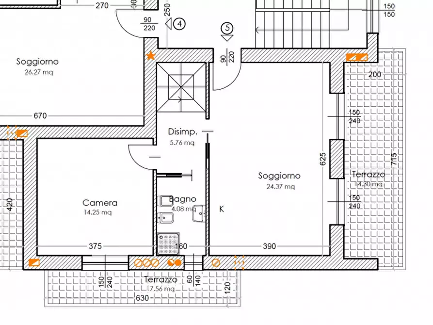 Immagine 27 di Appartamento in vendita  in Via Principale a Correzzana