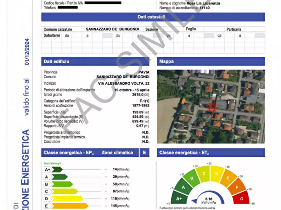 Immagine 41 di Villa in vendita  in via Alessandro Volta n° 22 a Sannazzaro De' Burgondi
