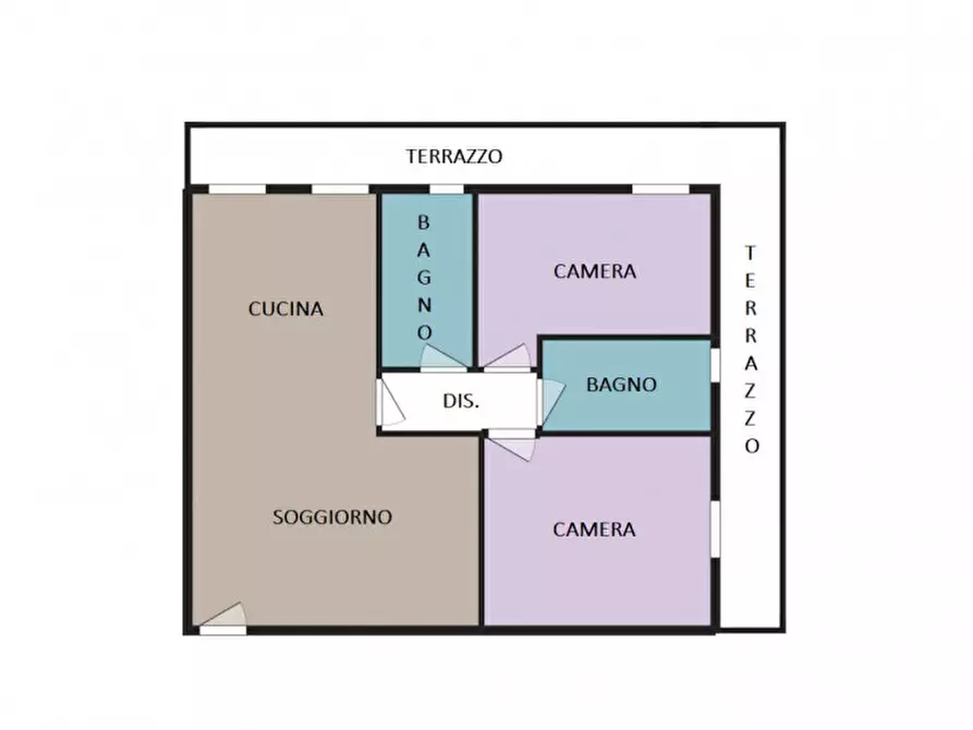 Immagine 13 di Appartamento in vendita  in Via Venturini a Chioggia