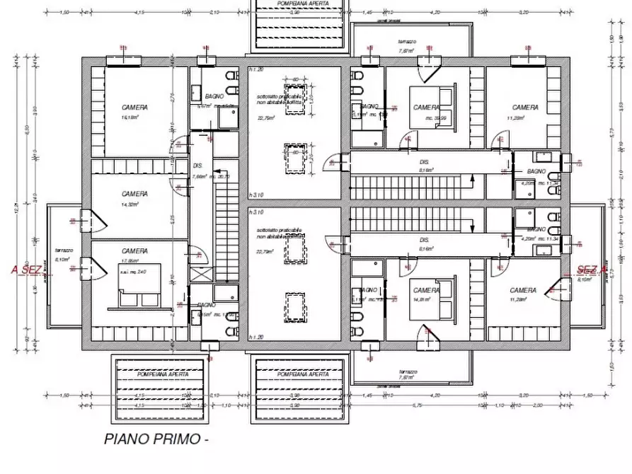 Immagine 6 di Casa trifamiliare in vendita  a Teolo