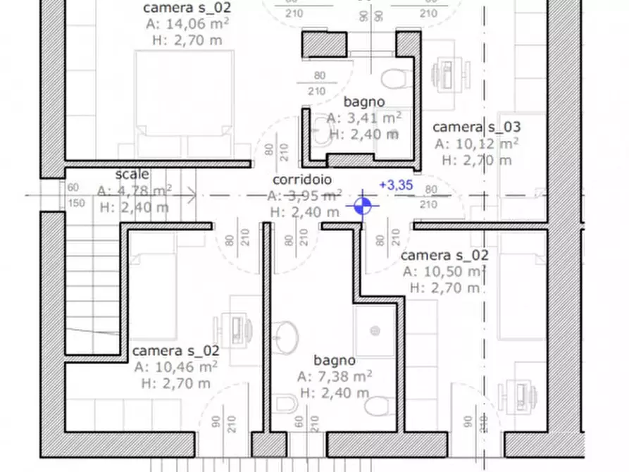 Immagine 42 di Casa bifamiliare in vendita  in via castel bonomio a Arcade
