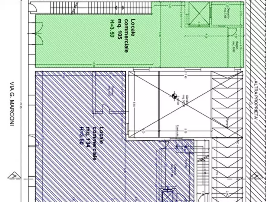 Immagine 24 di Attività commerciale in affitto  in via G. Marconi  19 a Mesagne
