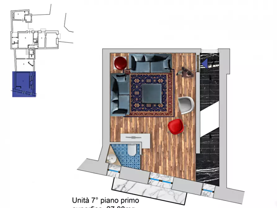 Immagine 4 di Casa indipendente in vendita  in via dogali e saati 10 a Noto