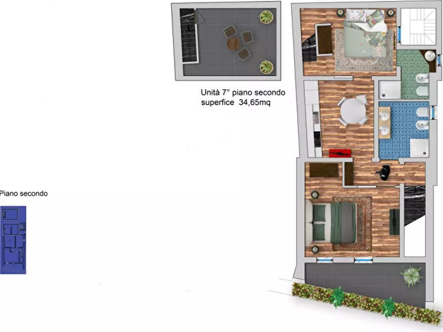 Immagine 5 di Casa indipendente in vendita  in via dogali e saati 10 a Noto